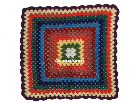 CROCHET BIG CUSHION COVER-NC573