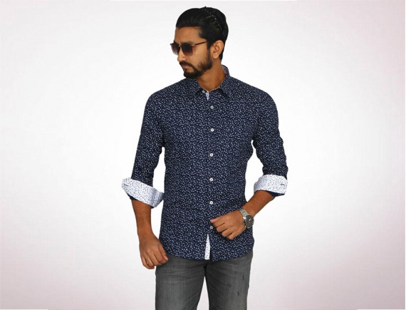 Raymond Fine Cotton Long Sleeve Shirt-4934