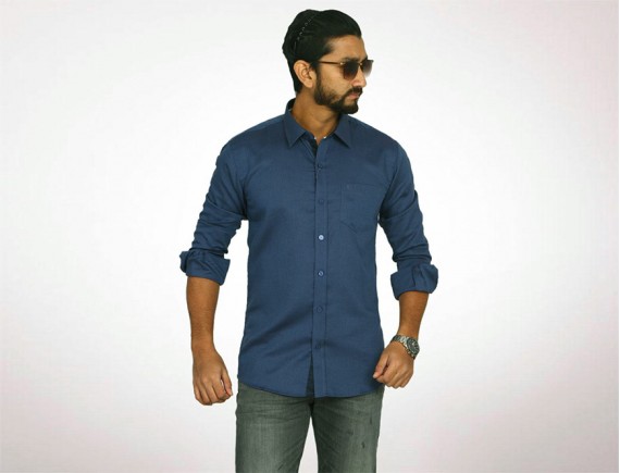 Raymond Fine Cotton Long Sleeve Shirt-4950